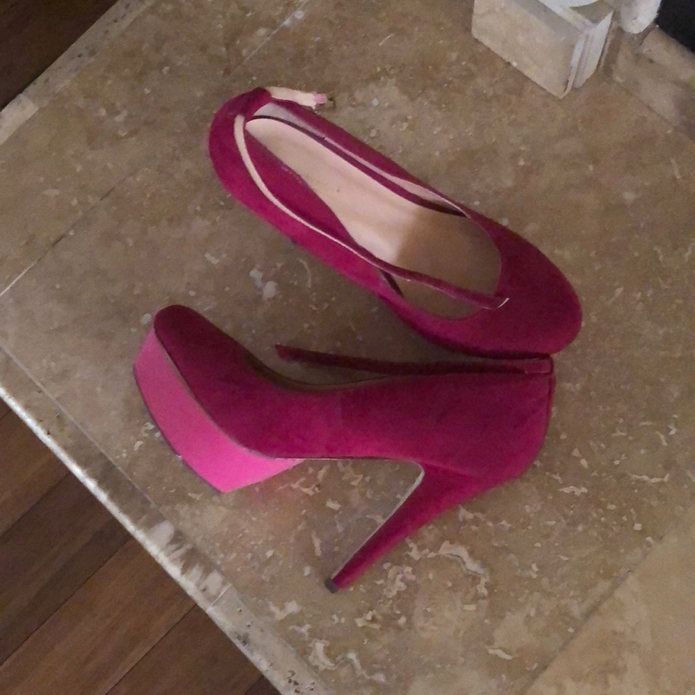 Two tone ankle strap